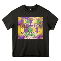 Asphalt bead up bitches it's mardi gras Heavy Core Tee - MaliasSmallBusiness