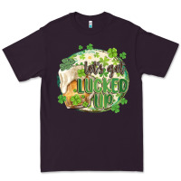 Plum let's get lucked up Premium Tee - MaliasSmallBusiness