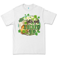 White let's get lucked up Premium Tee - MaliasSmallBusiness