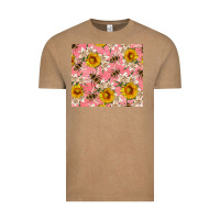 Vintage Coffee bees and flowers Vintage Tee - Artiststas