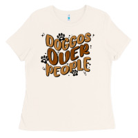 Bone doggos over people Ladies Tee - MaliasSmallBusiness