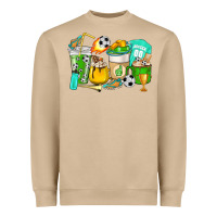 Mushroom Football coffee cups Heavyweight Sweatshirt - HowdyJamesFarm