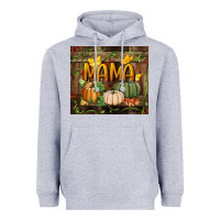 Heather Grey mama pumpkin tumbler Heavyweight Hoodie - BundleAndBundleShop