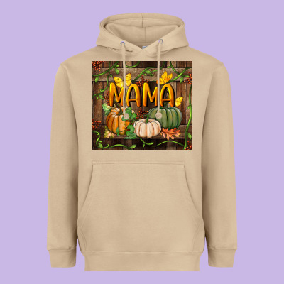 Mama Pumpkin Tumbler Heavyweight Hoodie Designed By Bundleandbundleshop