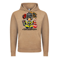 Vintage Coffee truck driver life gnome Vintage Hoodie - BarkalooDesign