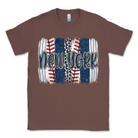 Chestnut new york baseball team spirit brushstrokes Classic Tee - Artiststas