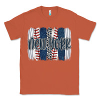 Copper new york baseball team spirit brushstrokes Classic Tee - Artiststas