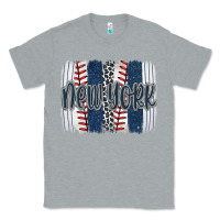 Heather Grey new york baseball team spirit brushstrokes Classic Tee - Artiststas
