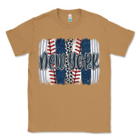 Toasted Coconut new york baseball team spirit brushstrokes Classic Tee - Artiststas