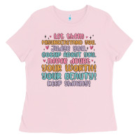 Bubblegum Pink let them Ladies Tee - MaliasSmallBusiness