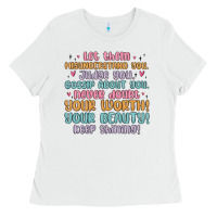 White let them Ladies Tee - MaliasSmallBusiness