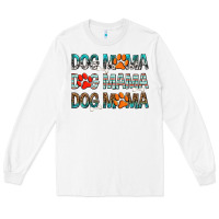 White Dog Mama Long Sleeve Tee - texasbilliewilder