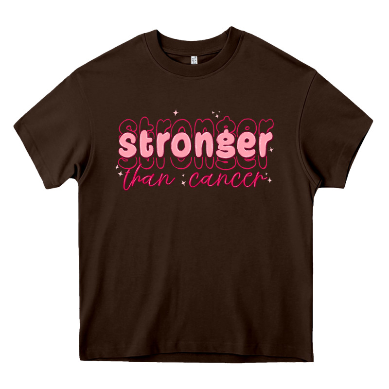 Stronger Than Cancer Heavy Core Tee by MaliasSmallBusiness | Teevron