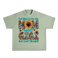Oil Green god gifted me two titles mom and gigi  and i rock them both Urban Heavy Tee - JahusDesignShop