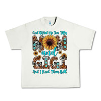 Pistachio god gifted me two titles mom and gigi  and i rock them both Urban Heavy Tee - JahusDesignShop
