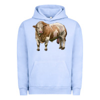 Pigment Grape Ice simmental bull Urban Hoodie - LillyAllenDesigns