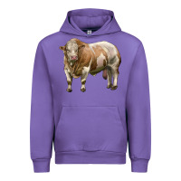 Tulip simmental bull Urban Hoodie - LillyAllenDesigns