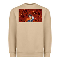 Wizard Boy And Owl Heavyweight Sweatshirt | Teevron