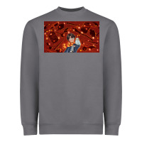 Storm wizard boy and owl Heavyweight Sweatshirt - TumblerDesignByShophia