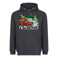 Smoke Merry Christmas Truck With Gifts Heavyweight Hoodie - FaDigitalArtStudio