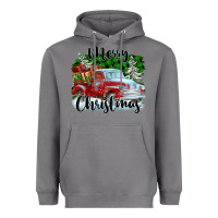 Storm Merry Christmas Truck With Gifts Heavyweight Hoodie - FaDigitalArtStudio