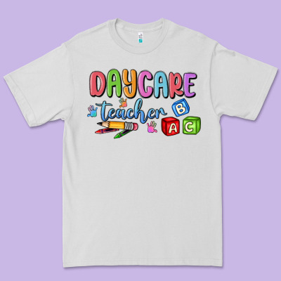 Daycare Teacher Premium Tee Designed By Maliassmallbusiness