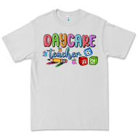 Dove Grey daycare teacher Premium Tee - MaliasSmallBusiness