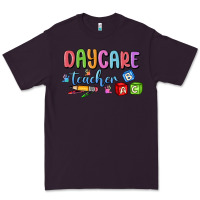 Plum daycare teacher Premium Tee - MaliasSmallBusiness
