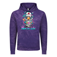 Cloud Purple nurse life  gnome Vintage Hoodie - BarkalooDesign