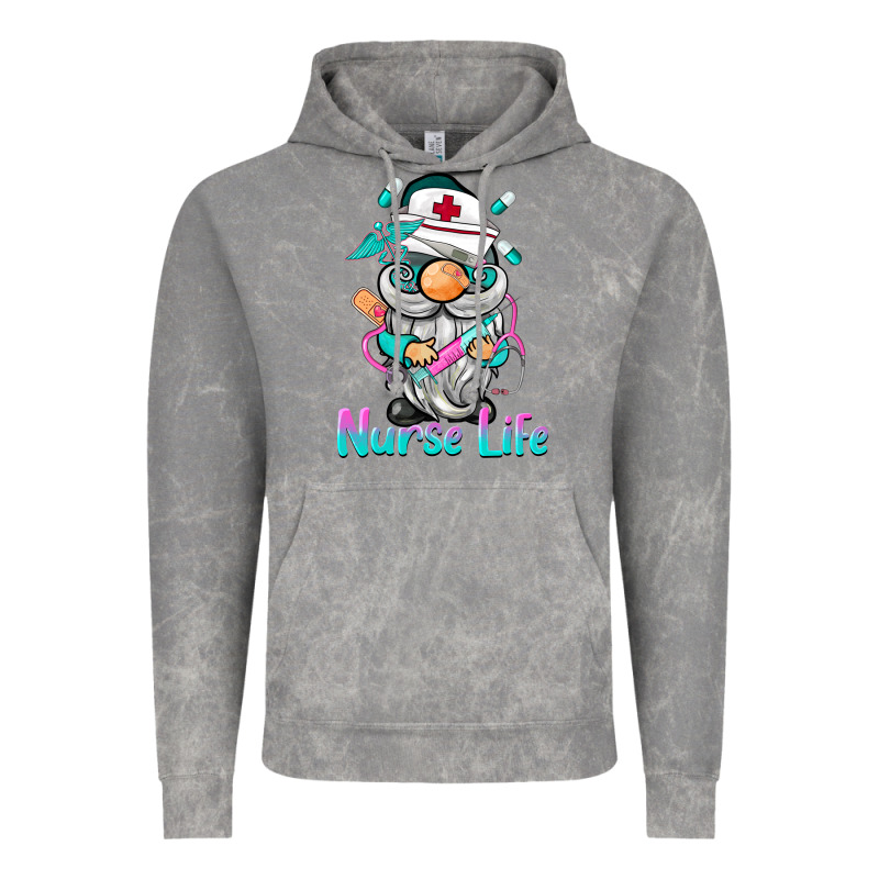 Nurse Life  Gnome Vintage Hoodie by BarkalooDesign | Teevron