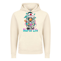 Vintage Artic nurse life  gnome Vintage Hoodie - BarkalooDesign