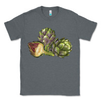Charcoal Heather Artichoke Classic Tee - LillyAllenDesigns