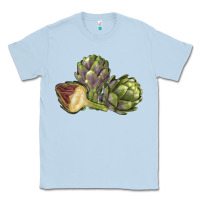 Dusty Blue Artichoke Classic Tee - LillyAllenDesigns
