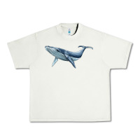 Pistachio humpback whale Urban Heavy Tee - BarkalooDesign