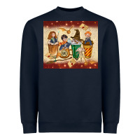 Navy wizards coffee cups Heavyweight Sweatshirt - TumblerDesignByShophia