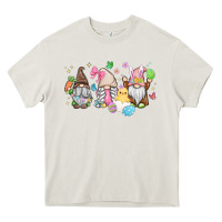Cream easter gnomies Heavy Core Tee - MaliasSmallBusiness