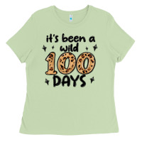 Matcha its been a wild 100 days Ladies Tee - MaliasSmallBusiness