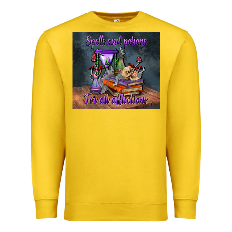 Spells And Potions For All Afflictions Tumbler Premium Sweatshirt by BundleAndBundleShop | Teevron