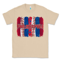 Mushroom philadelphia baseball team spirit brushstrokes Classic Tee - Artiststas