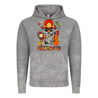 Cloud Rock firefighter gnome Vintage Hoodie - BarkalooDesign