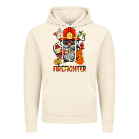 Vintage Artic firefighter gnome Vintage Hoodie - BarkalooDesign