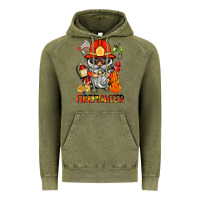Vintage Olive firefighter gnome Vintage Hoodie - BarkalooDesign