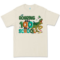 Bone roaring into 100 day of school Premium Tee - MaliasSmallBusiness