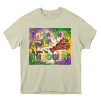Mossy i'm catchin' if you're throwin Heavy Core Tee - MaliasSmallBusiness