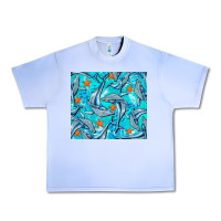 Grape Ice humpback whale Urban Heavy Tee - BarkalooDesign