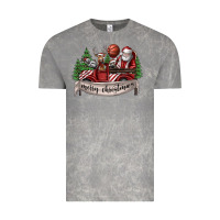 Cloud Rock Merry Christmas Vintage Tee - SublimationCraftShop