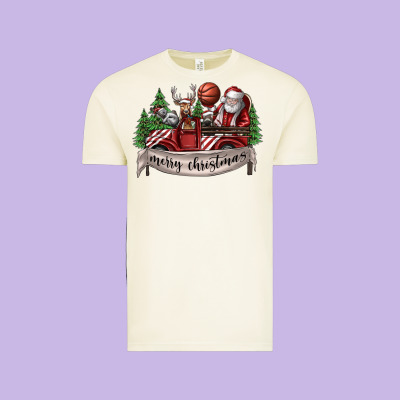 Merry Christmas Vintage Tee Designed By Sublimationcraftshop