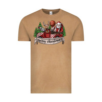 Vintage Camel Merry Christmas Vintage Tee - SublimationCraftShop
