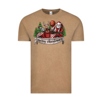 Vintage Coffee Merry Christmas Vintage Tee - SublimationCraftShop