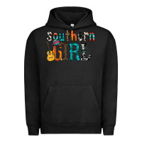 Pigment Black southern girl Urban Hoodie - RacoonDesign